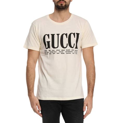 gucci white tshirt men|all white Gucci shirt.